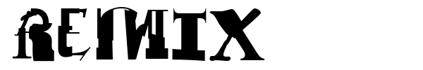 Remix font preview